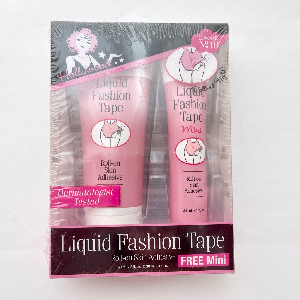 Nib Hollywood Fashion Secrets Liquid Fashion Tape RollOn Adhesive Set Of 2